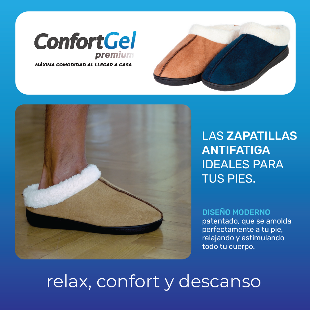 Confort Gel Premium Pantuflas Descanso - Imagen 4